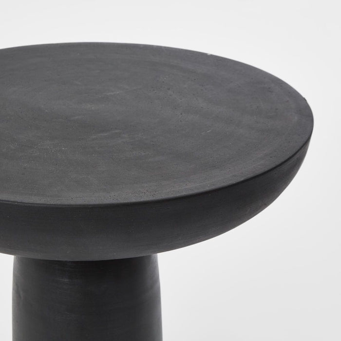 Pablo Outdoor Side Table Round Sand Black - MRDFUR0129