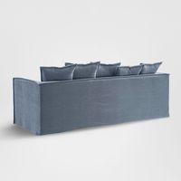 Airlie 3 Seater Sofa Seat Slip Cover Light Blue - OWJC005