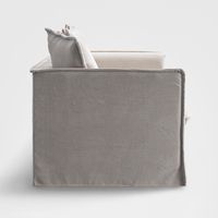 Airlie 3 Seater Sofa Seat Slip Cover Beige - OWJC003