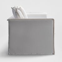 Airlie 3 Seater Sofa Seat Slip Cover Ivory - OWJC004