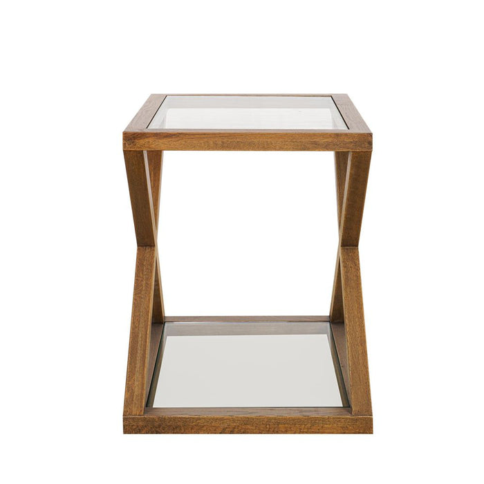 Zoey Cross American Side Table Natural - OWAL003