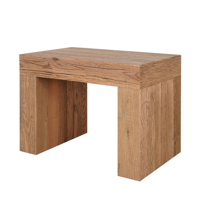 Savannah Reclaimed Oak Side Table Natural - OWAL015