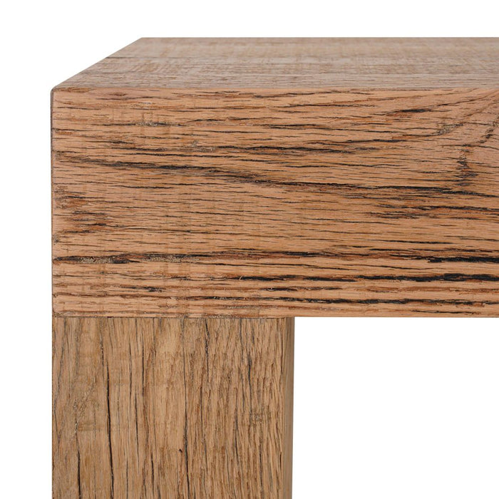 Savannah Reclaimed Oak Side Table Natural - OWAL015