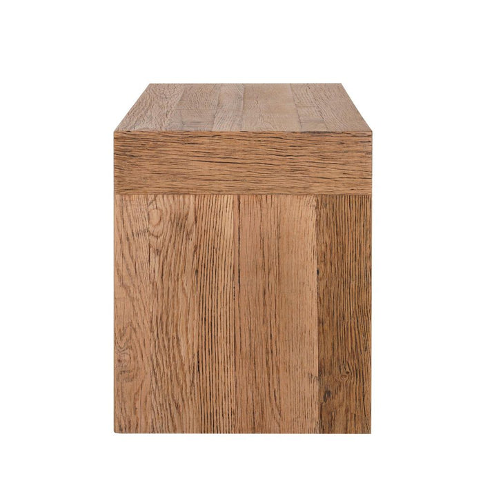 Savannah Reclaimed Oak Side Table Natural - OWAL015