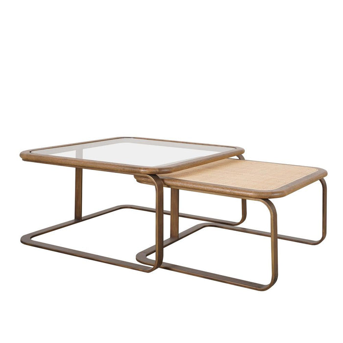 Ruby Nesting Coffee Table Natural - OWAL012