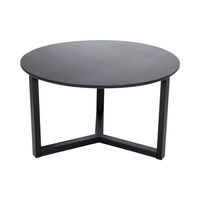 Olwen Round Coffee Table Black - OWQD0010B