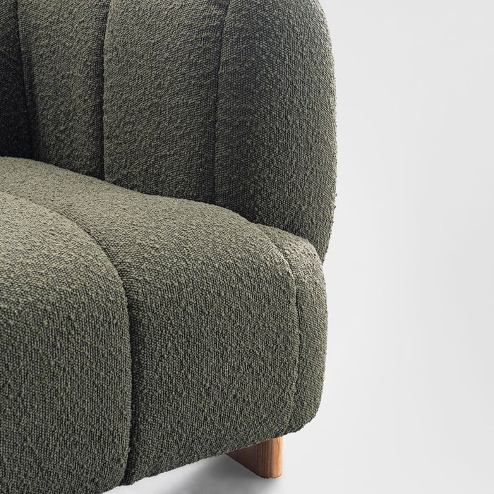 Ditto 2.5-Seater Sofa Green - MRDFUR0145