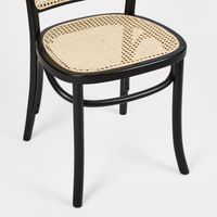Nook Dining Chair Natural Seat Black- OWDIN005