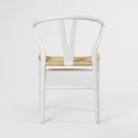 Atlas Dining Chair Frame White - OWDIN003