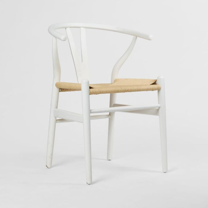Atlas Dining Chair Frame White - OWDIN003