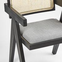 Lexi Scissor Armchair Black - OWDIN008