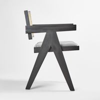 Lexi Scissor Armchair Black - OWDIN008