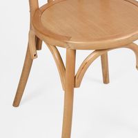 Elise Elm Wood Dining Chair Natural - OWDIN011