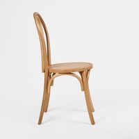 Elise Elm Wood Dining Chair Natural - OWDIN011