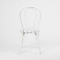 Elise Elm Wood Dining Chair White - OWDIN013