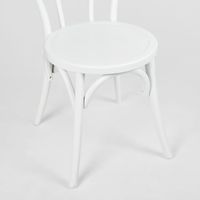 Elise Elm Wood Dining Chair White - OWDIN013