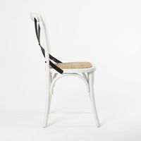 Bella Dining Chair White - OWDIN017