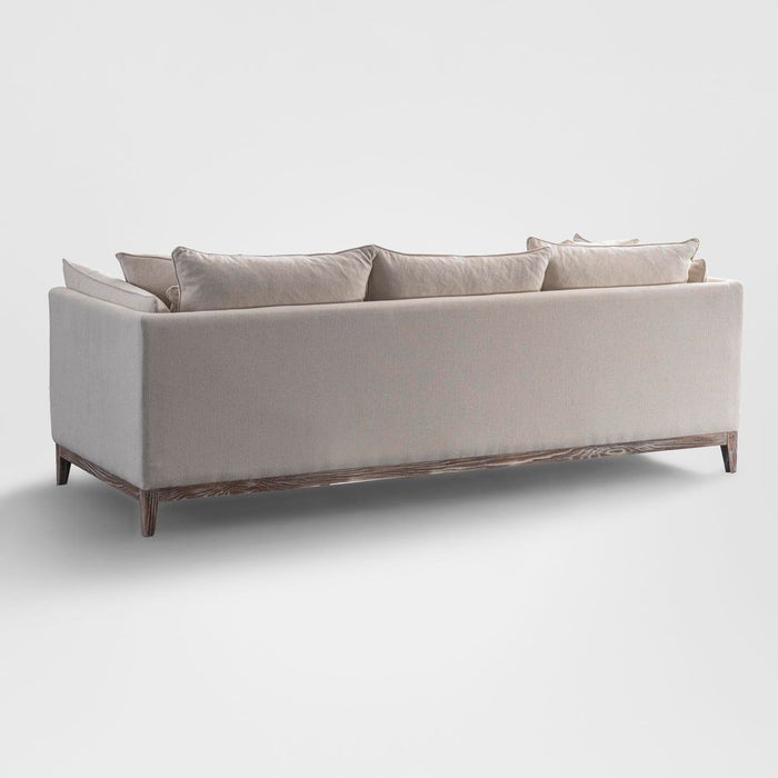 Henri Fabric 3-Seater Sofa Natural - OWJC001