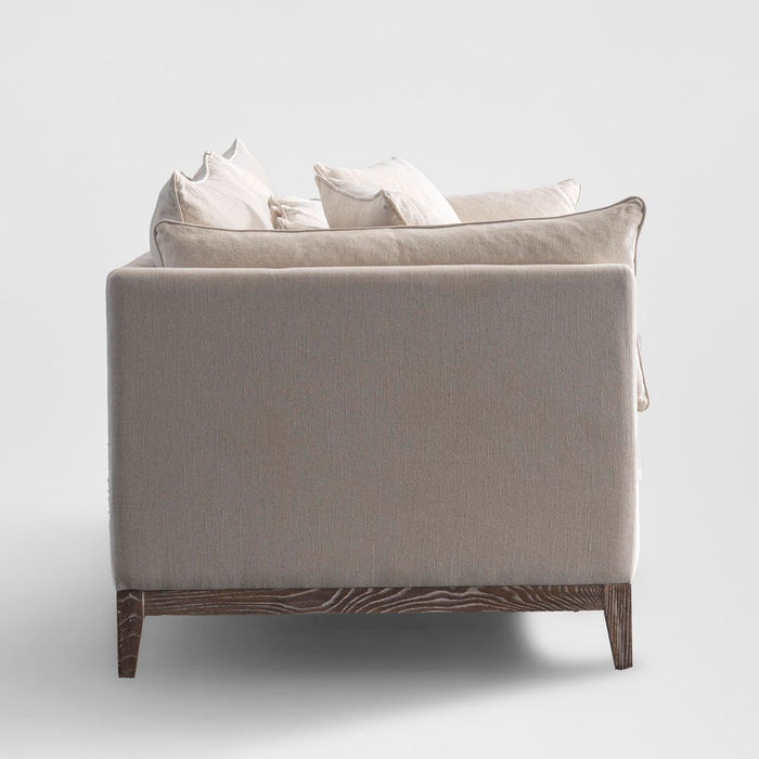Henri Fabric 3-Seater Sofa Natural - OWJC001