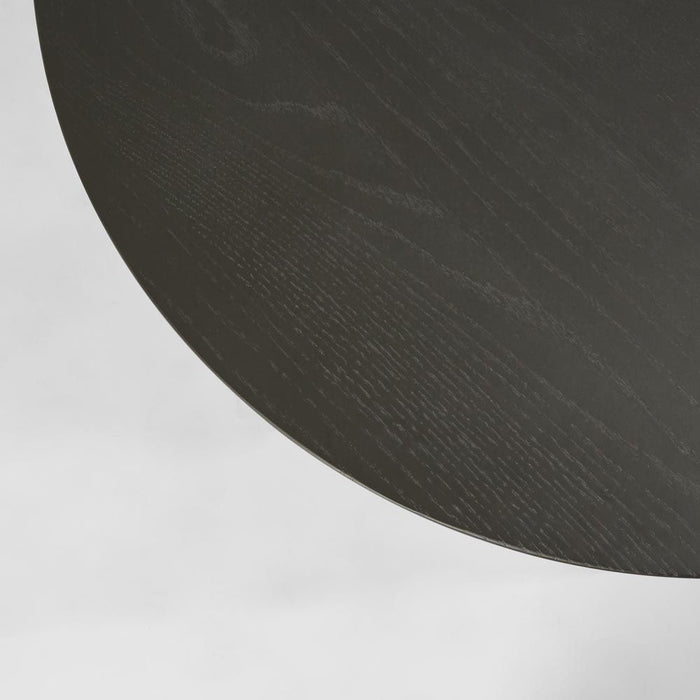 Oslo Round Oak Coffee Table Lacquered Finish Natural - OWQD0010XN