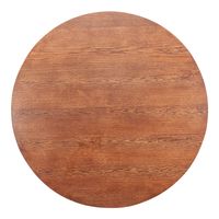Olwen Wood Round Dining Table Brown - OWQD0012LW