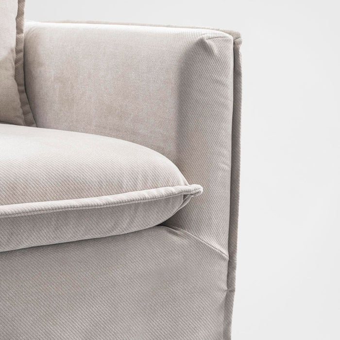 Airlie 3 Seater Sofa Driftwood Beige - KITOWFUR003DW