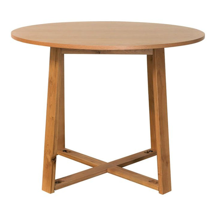 Olwen Wood Round Dining Table Natural - OWQD0012M