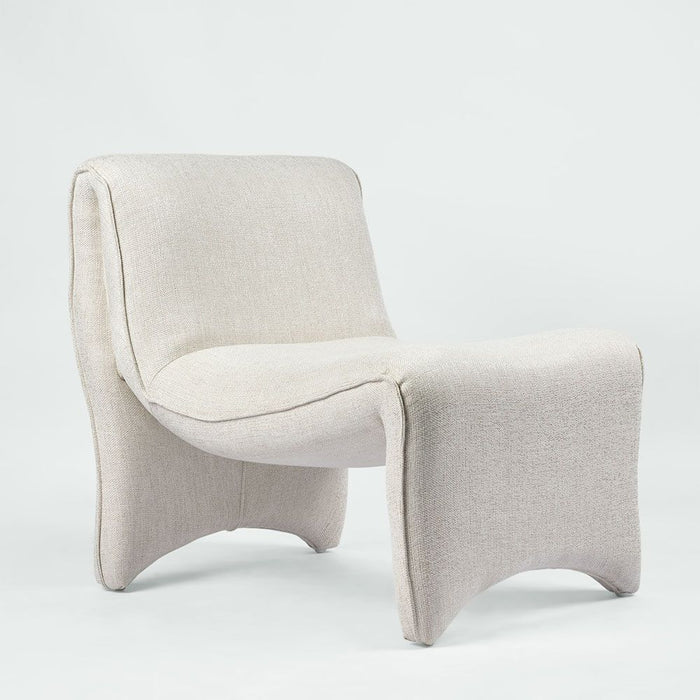 Livi Occasional Chair Woven White - MRDFUR0142W