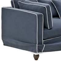 Marbella Modular Sofa Seat Slip Cover Navy - OWFL0400NV-CA