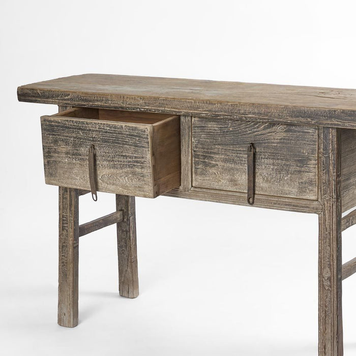 Shanxi Elm Wood Table Natural - FUR1650724