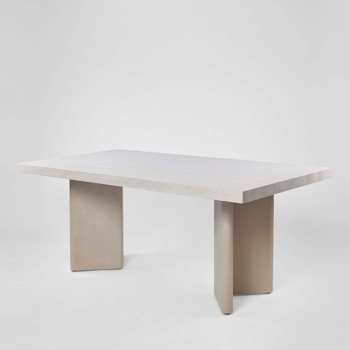 Symon Sintered Stones Dining Table Off White - MRDFUR005