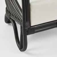 Alexi Armchair Black & White - OWBER002