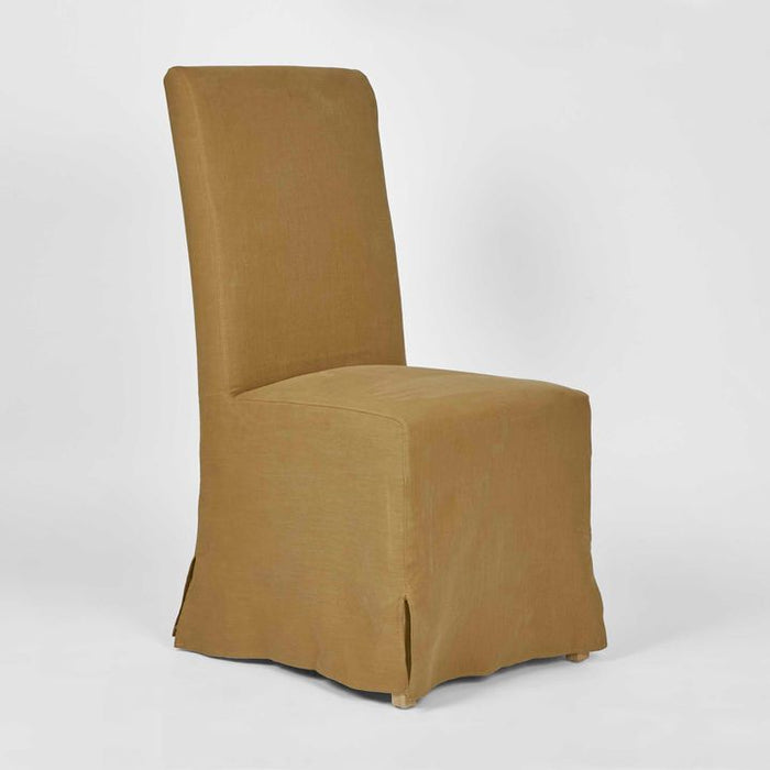 Ville Slip Cover Dining Chair Yellow - FUR0155