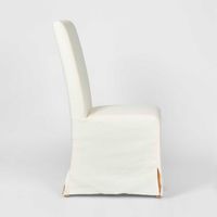 Ville Slip Cover Dining Chair White - FUR0153