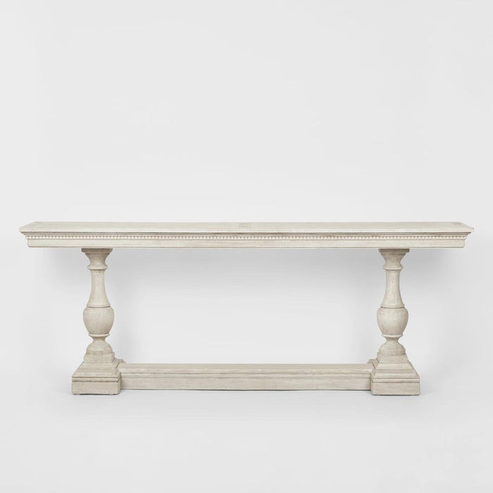 Ville Oak Console White - FUR0239