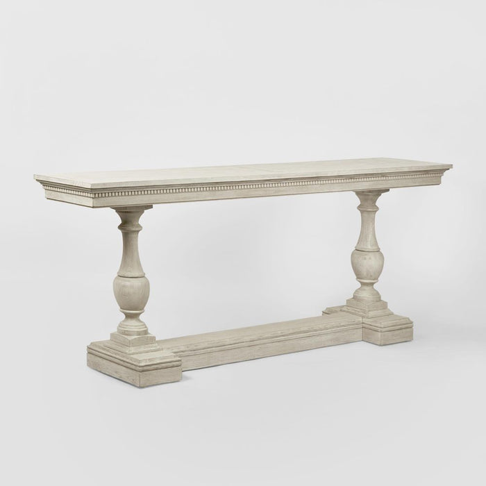 Ville Oak Console White - FUR0239