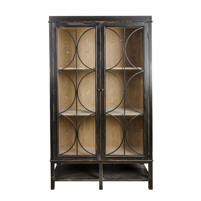 Maverick Birch Wooden Cabinet Black - FUR1263