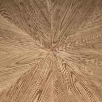 Sass 1400mm Oak Wood Dining Table Natural - FUR228B