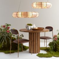 Sass 1400mm Oak Wood Dining Table Natural - FUR228B