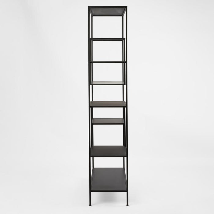 Cremorne Iron Shelving Unit Black - FUR0238