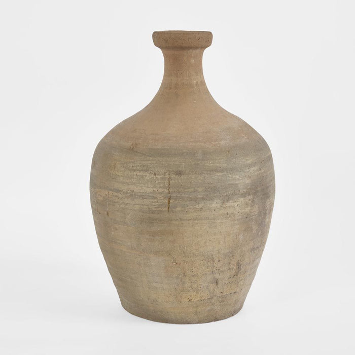 Tirzah Terracotta Antique Urn Natural - DA661