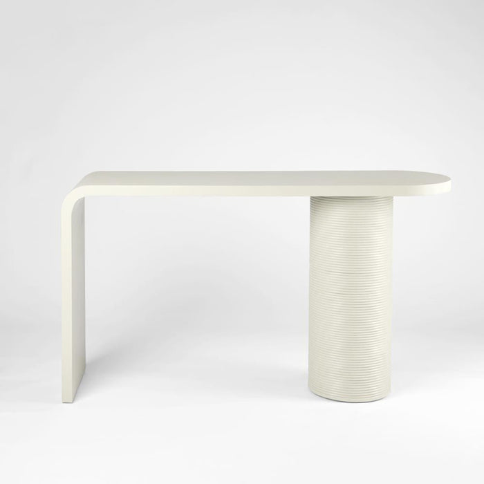 Leo Console Table Ecru Beige - MRDFUR0150