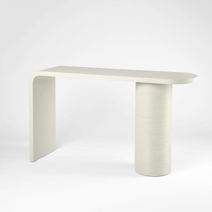 Leo Console Table Ecru Beige - MRDFUR0150