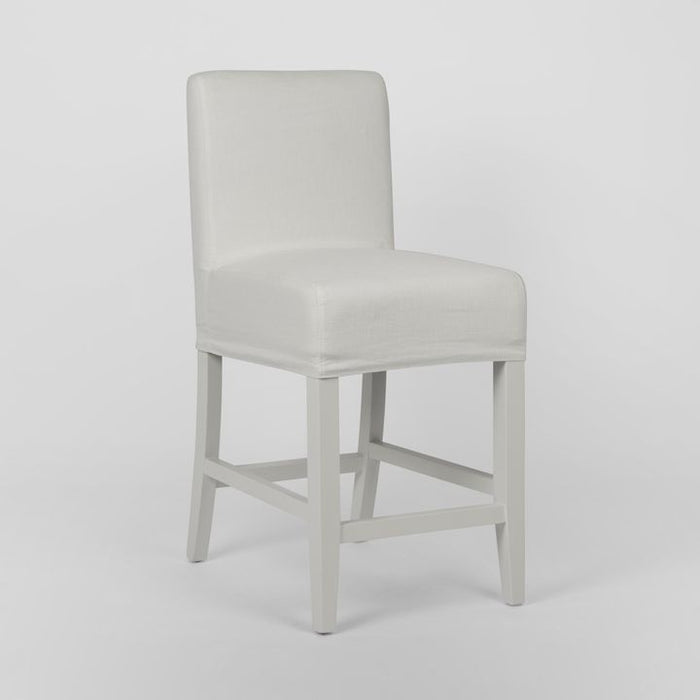 Ville Counter Stool Body White - KITFUR0203WH