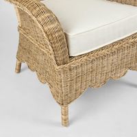 Long Island Rattan Occasional Chair Natural - OWFUR0167