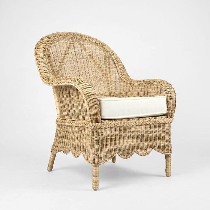 Long Island Rattan Occasional Chair Natural - OWFUR0167