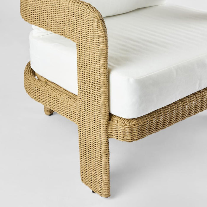 Cassius Outdoor Occasional Chair Natural - OWFUR694