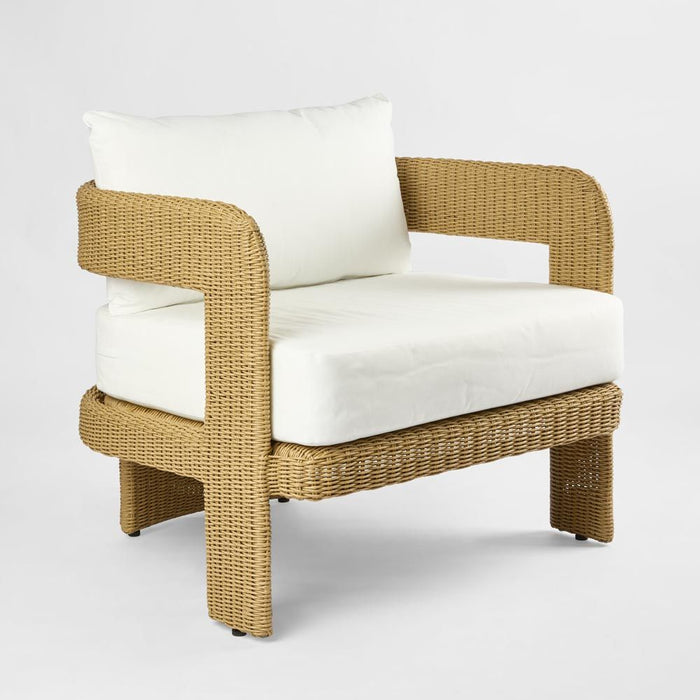 Cassius Outdoor Occasional Chair Natural - OWFUR694