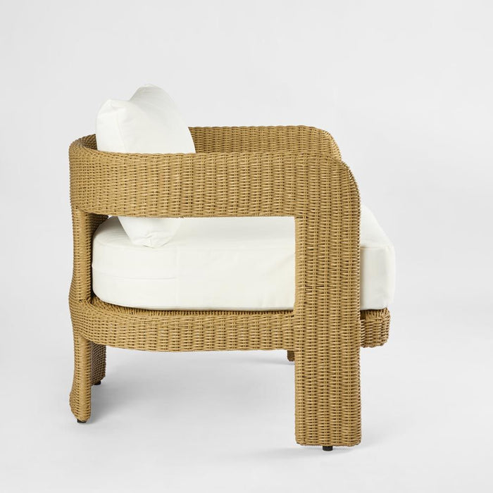 Cassius Outdoor Occasional Chair Natural - OWFUR694