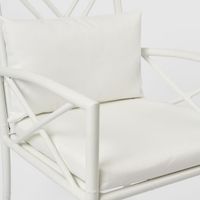 Elodie Outdoor Dining Chair White - OWFUR695